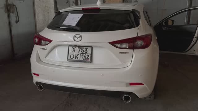 Ambient подсветка Mazda Axela BM