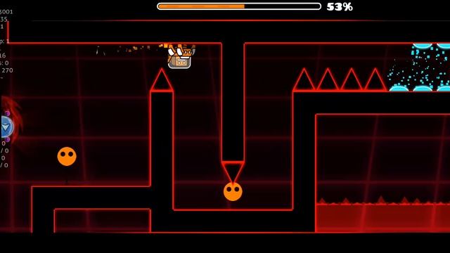 прохожу уровень в geometry dash
