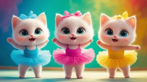 🩰🐱 Забавные танцующие кошки - Очаровательные балетные движения! 😂🎶
