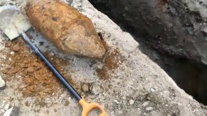 Советскую авиабомбу нашли во время земляных работ на территории Темрюкской ЦРБ