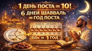 Как и зачем соблюдать пост в месяц Шавваль