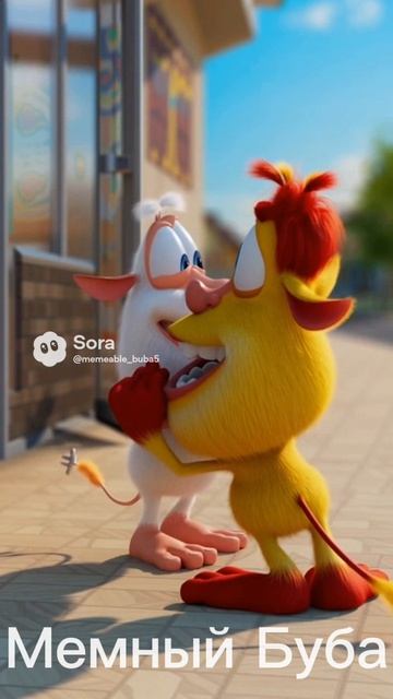 Буба vs РКН (1 серия 2 сезон) #буба #ии #нейросеть #sora2 #shorts