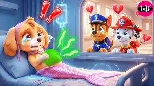 Щенячий патруль и Маршалл. Залипательное видео. Мультфильм для детей и малышей. Анимация 400