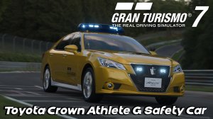 «Gran Turismo 7 — Элегантность и мощь: Toyota Crown Athlete G Safety Car!»