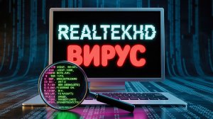 ВИРУС "RealtekHD" | taskhostw.exe, winserv.exe, audiodg.exe - Как УДАЛИТЬ? Как ДЕЙСТВУЕТ?