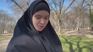 Проповедую на улице. Такая, какая есть.