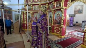 Проповедь епископа Максима в Троекуровской обители