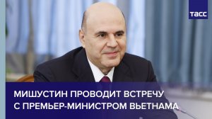 Мишустин проводит встречу с премьер-министром Вьетнама