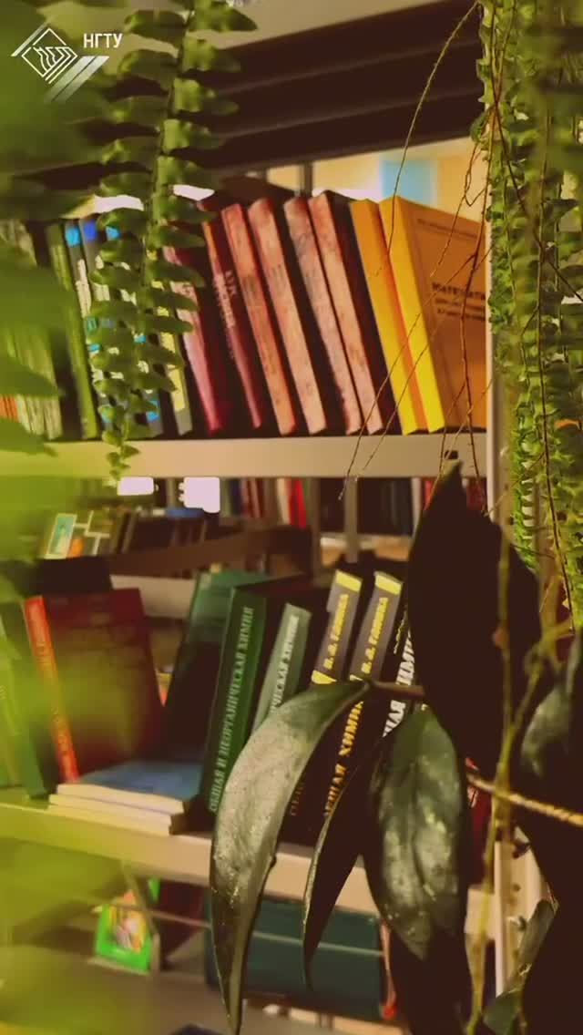 Библиотека в НГТУ — настоящий портал в мир увлекательной науки и фантастики 🔮