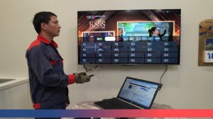 Cài giao diện tiếng Việt cho tivi Xiaomi tại Hoàng Huy Mall, Võ Nguyên Giáp, Hải Phòng.