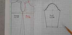 Выкройка вязаного детского платья за 30 минут!