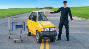 Я построил самый маленький автомобиль, легально разрешённый.