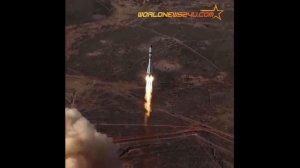 Russian Soyuz-2.1a rocket carrying the Progress MS-33 cargo spacecraft lifted off from Baikonur