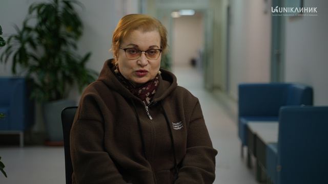 Отзыв пациентки отделения травматологии и ортопедии Юни Клиник