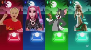 ВЛАД И НИКИ против ТОМА И ДЖЕРРИ 👦👦🐭 ВЕСЕЛЫЙ ТАНЕЦ: Смешные МУЛЬТИКИ для детей ✨🚀