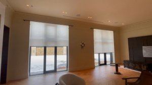 Рулонные шторы с электроприводом