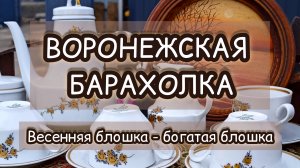 ВОРОНЕЖСКАЯ БАРАХОЛКА| ВЕСЕННЯЯ БЛОШКА - БОГАТАЯ БЛОШКА 🔥