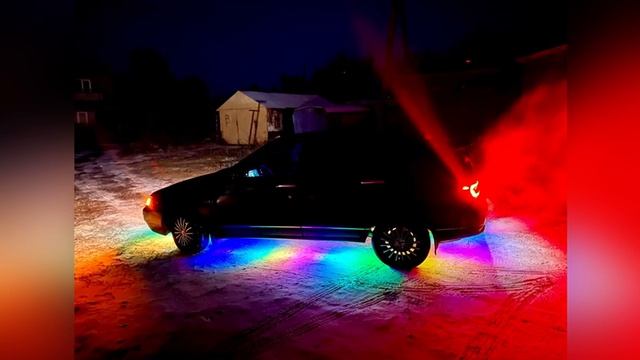 RGB  подсветка дна ваз 2112