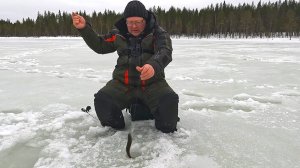 Рыбалка в Карелии. Первая весенняя рыбалка.