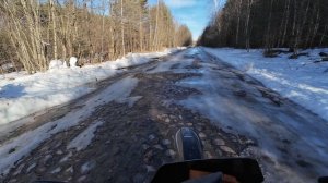 Тестируем мотоцикл после подготовки. Первый выезд 2026.