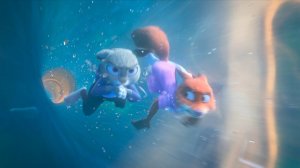 Смыло в трубу в Аквапарке. Зверополис 2