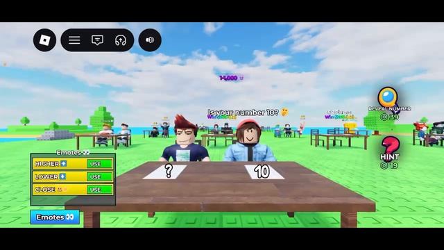 Malai & Papa играют в Roblox угадай мой номер