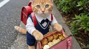 Как котик кошелек нашел