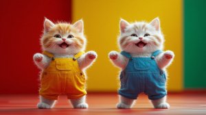 😻 Видео с забавными танцами кошек 🎉