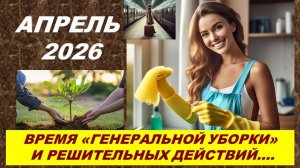 АПРЕЛЬ 2026: ПОРА  РЕШИТЕЛЬНЫХ ДЕЙСТВИЙ ... НУМЕРОЛОГИЧЕСКИЙ ПРОГНОЗ. КАРТА МЕСЯЦА