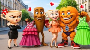 Тунг Тунг Сахур дарит Балерине Капучино свадебное платье.