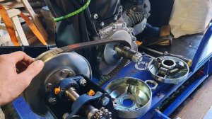 На Буране уже больше не выеду. Разобрал Вариатор ТАВ 2/40 на мототолкаче. 16.03.26