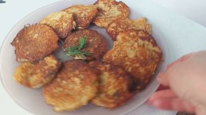 Хрустящие картофельные драники: быстрый рецепт