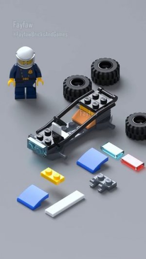 Полицейский внедорожный багги LEGO