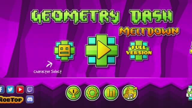 Все уровни в Geometry Dash Meltdown и Geometry Dash Sudzero
