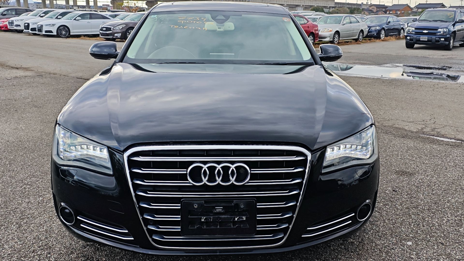 Обзор Audi A8 D4 2011г под разбор