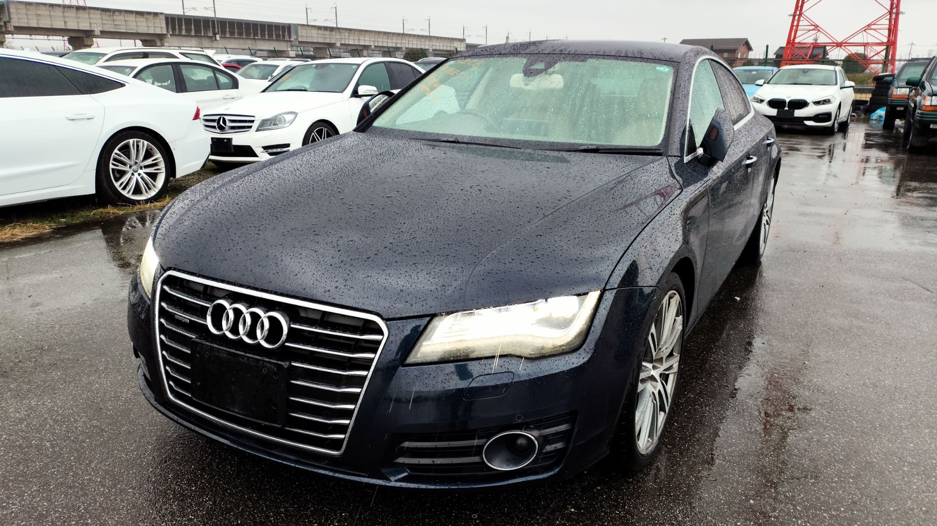 Обзор Audi A7 4G 2011г под разбор