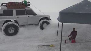 Экспедиция на антарктиду на RC Nissan Patrol