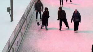 Москва прогулка в снежную бурю экстремальная зимняя атмосфера города ❄️🔥