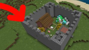 КАК ПОСТРОИТЬ ЗАМОК В МАЙНКРАФТ