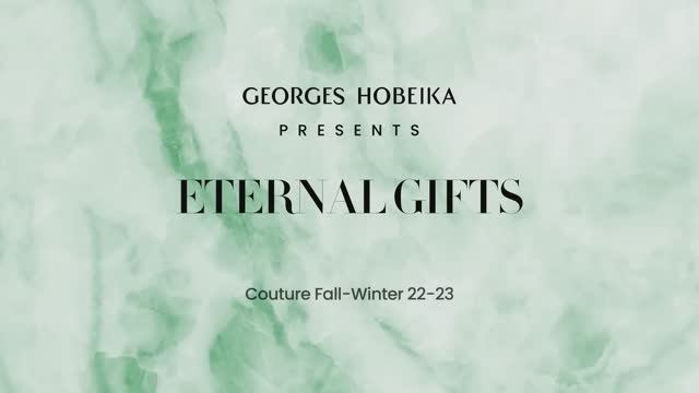 Показ женской коллекции Georges Hobeika осень-зима 2022-2023