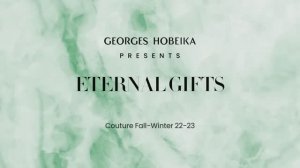 Показ женской коллекции Georges Hobeika осень-зима 2022-2023