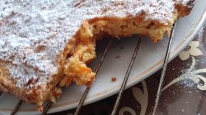 Заливной пирог с марковкой.