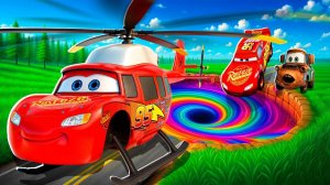 Машинки летают и прыгают! Развивающие мультики Машины помощники. Мультфильмы про машинки