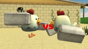 Злой петух vs генерал ко-ко-ко