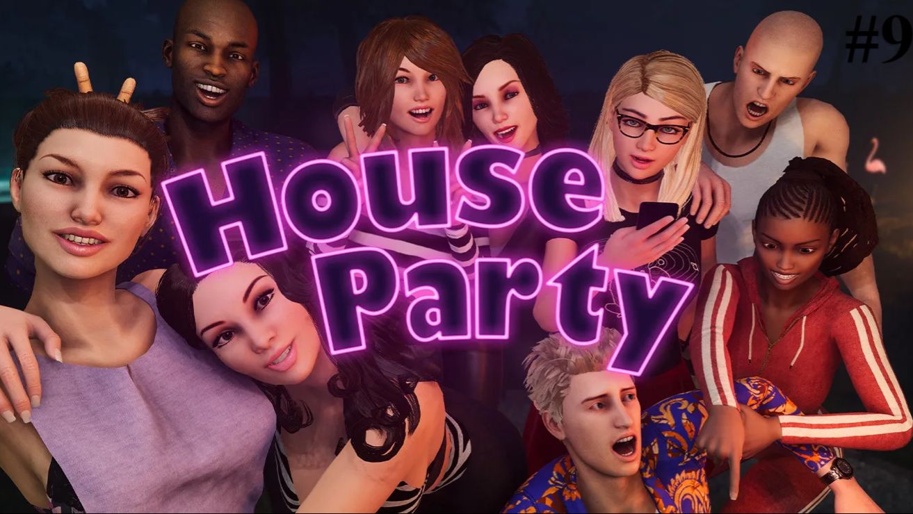 House Party|топ игра для взлослых!!!/ секс с  Liz Katz#9👌