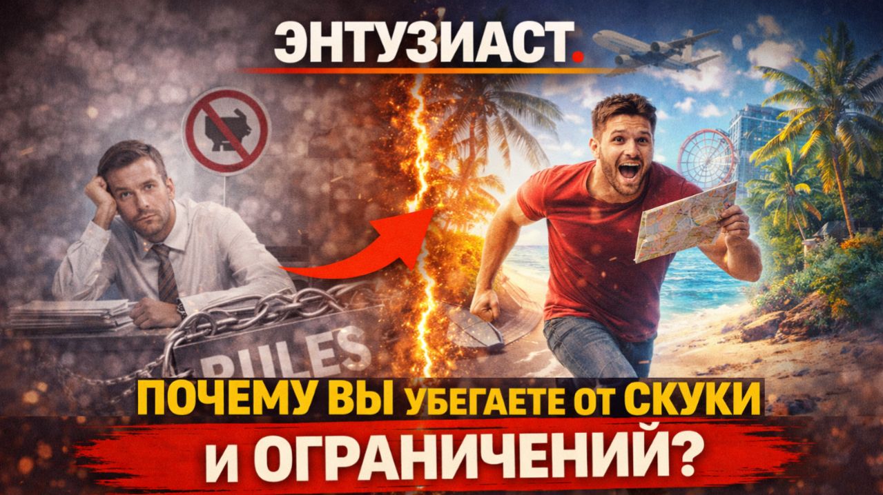 Тип Эннеаграммы 7 — Энтузиаст. Почему вы убегаете от скуки и ограничений?