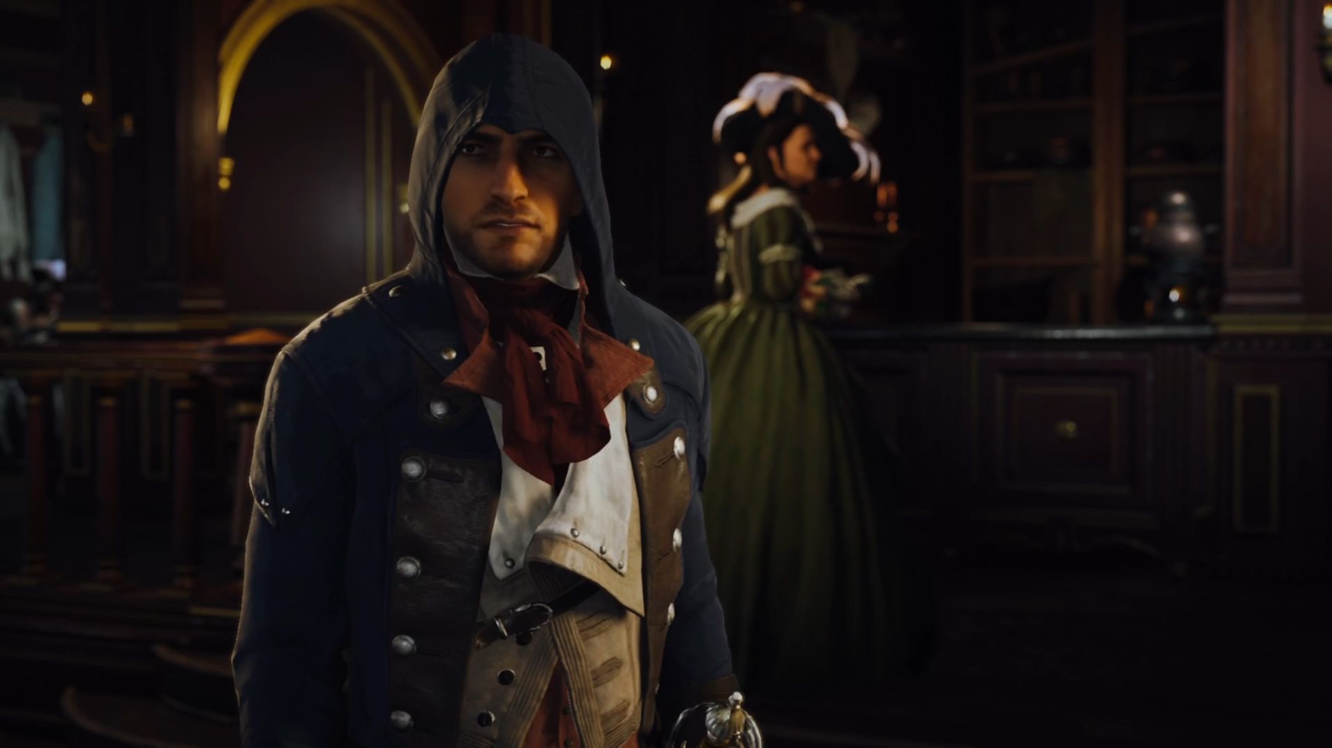 8. Assassins Creed Unity. Ps 4. RUs озвучка. Театральное кафе.