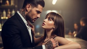 Ты была на свидании Ревнивый босс мафии зажал свою помощницу в баре из сильной ревности