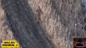 Потрёпанного ВСУшника добивает российский дрон