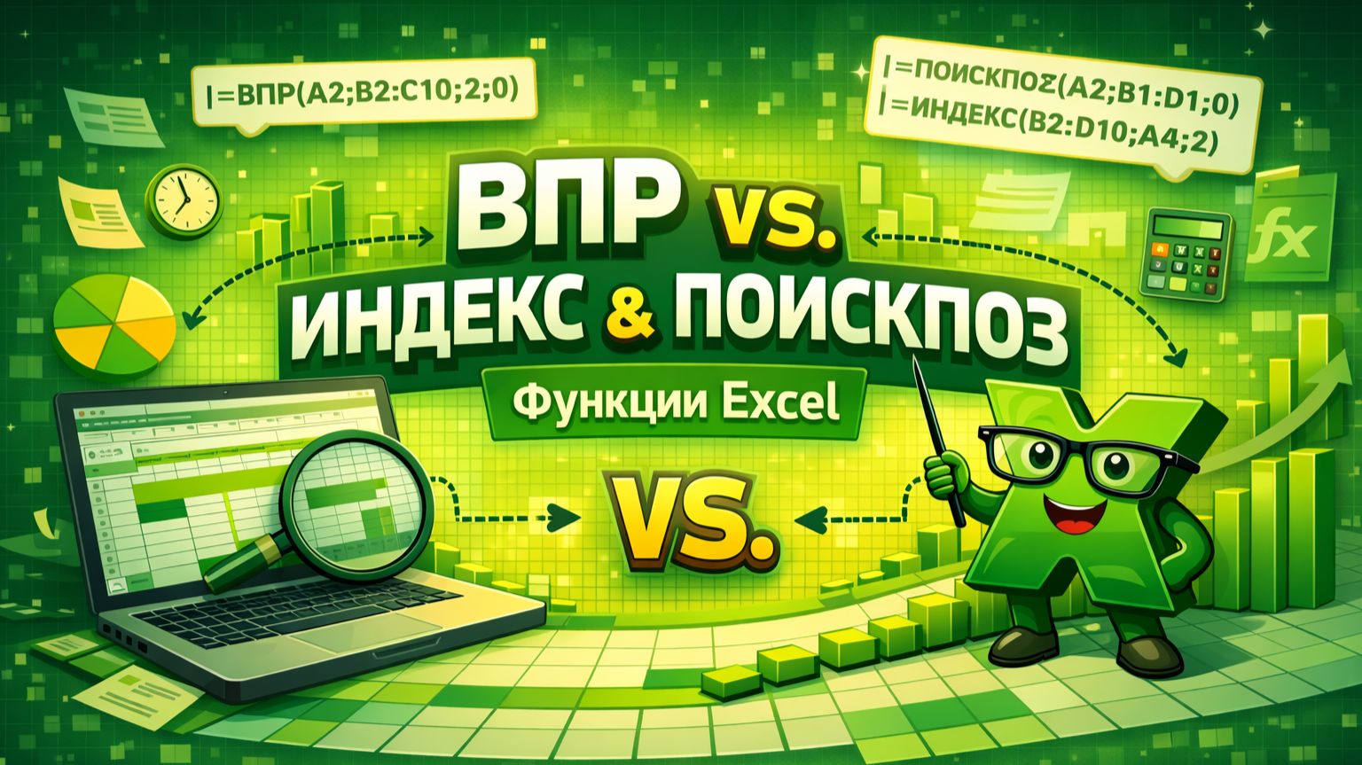 ВПР Vs ИНДЕКС & ПОИСКПОЗ Функции Excel